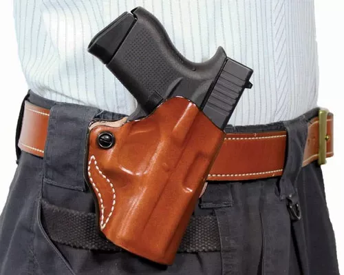 RH OWB Leather 380 Shield EZ Tandesantis Mini Scabbard Holster