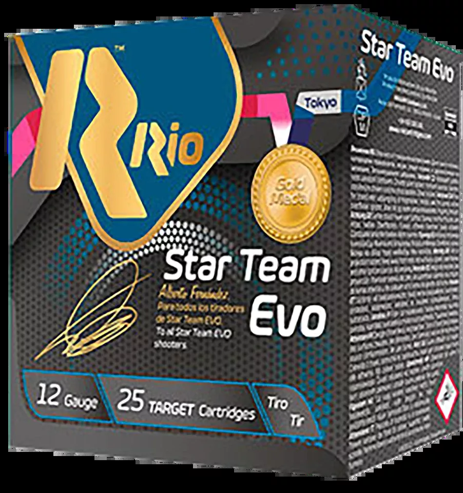 Rio Ammunition ST2875 Star Team EVO 12 Gauge 1oz 7.5 Shot 25/Box