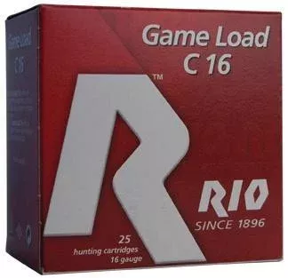 Rio Field 16 Gauge Ammo 2-3/4″ #8 Shot 1 oz Box of 25
