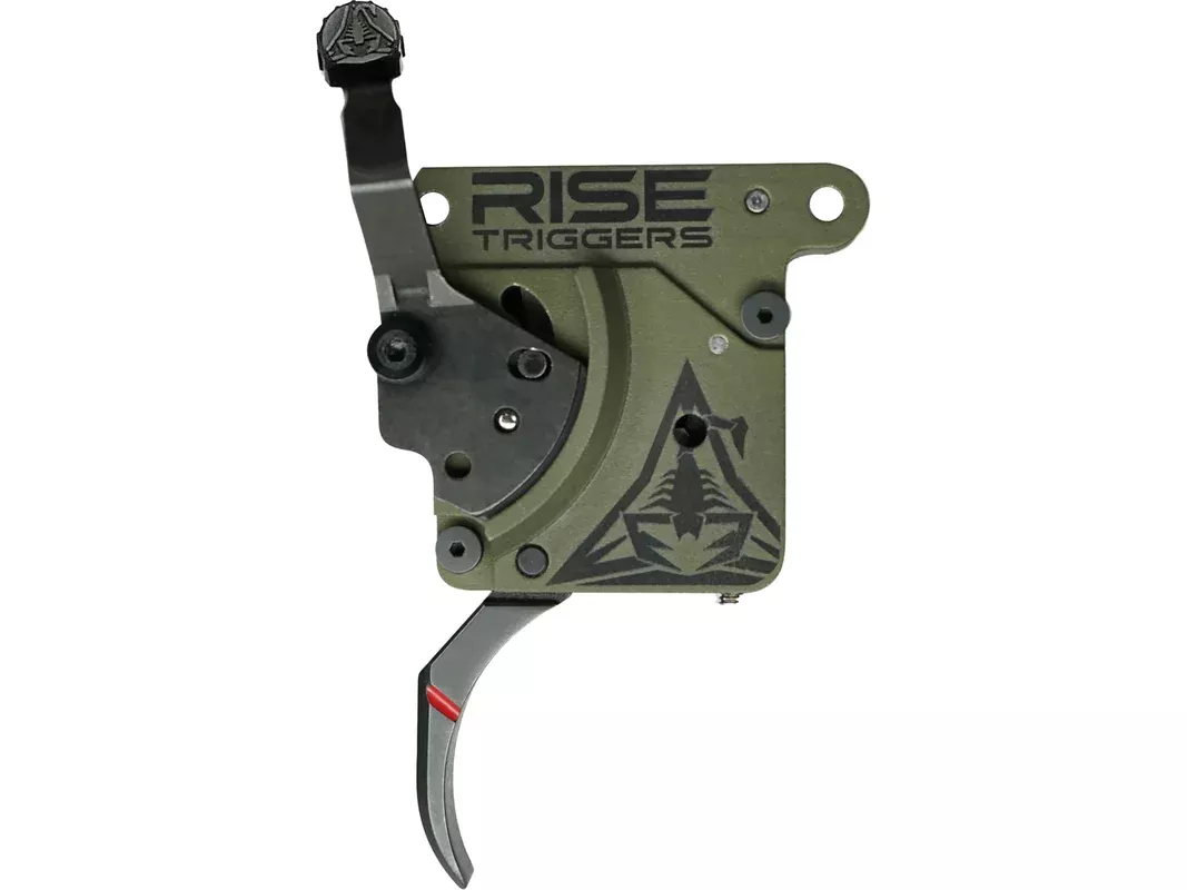 Rise Armament Reliant Hunter Trigger for Remington 700 Right Hand Flat Black with Bolt Release