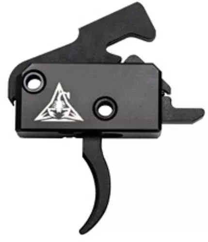 Rise Armament Super Sporting AR-Platform Black Hardcoat AFALSEdized Single-Stage Curved 3.50 Lbs Right