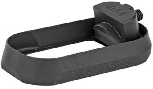Rival Arms G19 Magwell for Glock 19 Gen 4 CNC-Machined Aluminum Included Grip Plug Black Finish DOES FALSET FIT 36/42
