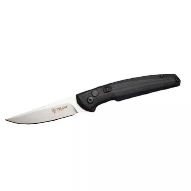 Rock Ridge Outdoors Glaive Automatic Knife 4 Inch Black