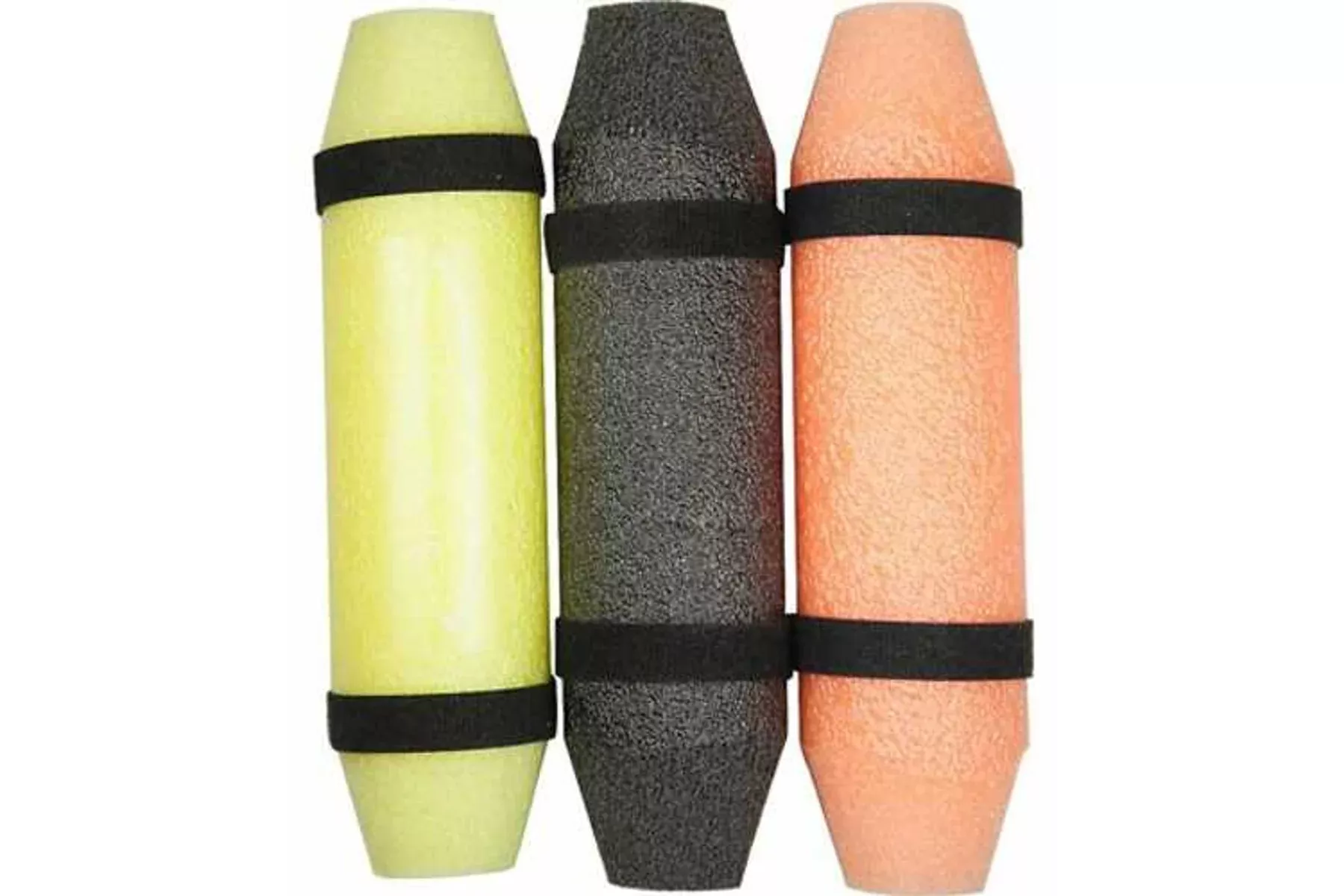 ROD FLOATERS 8in 3pk BLK/YEL/ORG Model: 438