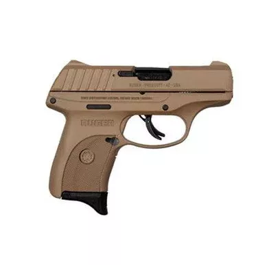 Ruger EC9s 9mm Luger Pistol 3.12″ Barrel 7+1 Round Flat Dark Earth