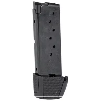 Ruger Magazine | 9MM | 9 Rounds | Fits LC9 and EC9s | with Finger Rest | Steel | Blued Finish | 90404