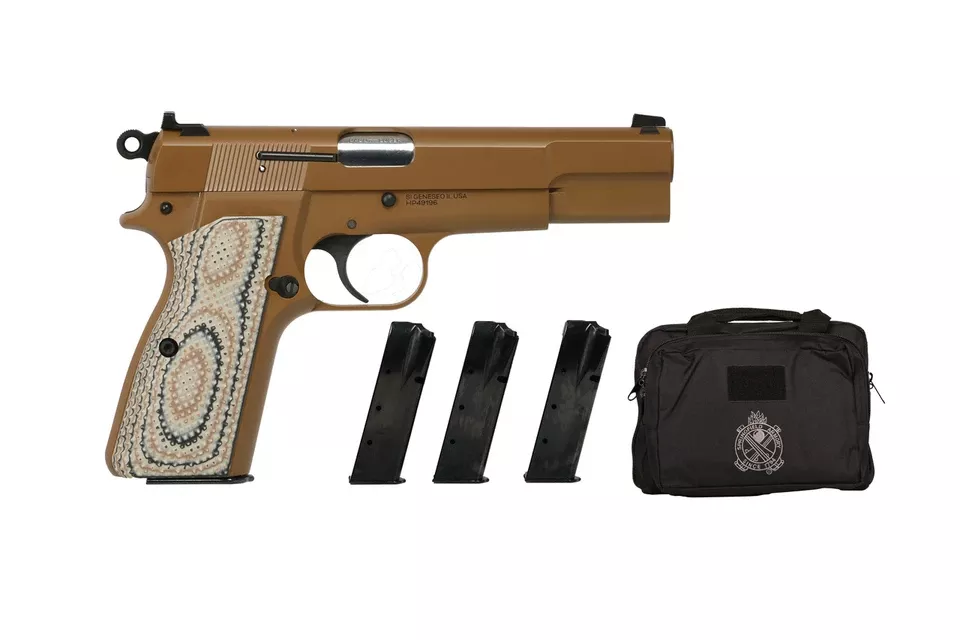 "SA-35 9MM 4.7" FDE Pistol with 15+1 Capacity"