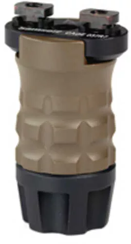 Samson Manufacturing Corp. Vertical Forend Grip Fits M-lok Matte Finish Flat Dark Earth 4.20" Long Standard Texture 04-0