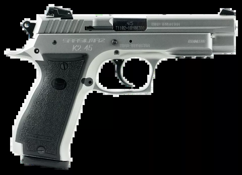 SAR USA K245ST K2 .45 ACP Pistol - 14+1 Capacity, 4.70" Barrel, Stainless Steel Frame & Slide