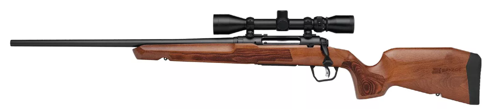 SAVAGE ARMS AXIS 2 243WIN WOOD 22″ PKG LH