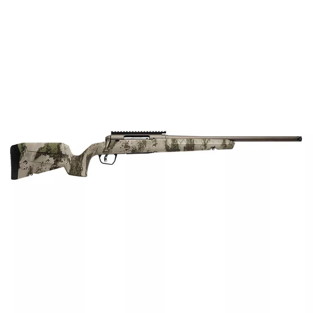 Savage Arms Axis 2 Pro Compact Rifle 7mm-08 REM 4rd Magazine 20″ Barrel Savage Woodland Camo