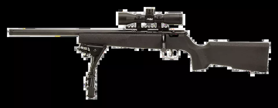 Savage Arms Rascal Target XP Youth .22 LR Left-Handed Rifle with Scope & Bipod