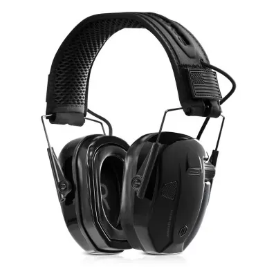 Savior Equipment Apollo Electronic Sound Suppressors | Ear Protection | Black Chrome | EM-APOLLO-HRBK