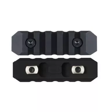 Seekins Precision M-LOK 5 Slot Rail Section | Aluminum | Black | 0010560079
