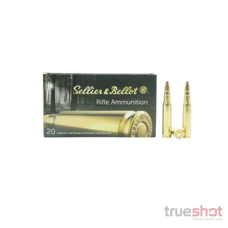 Sellier & Bellot – 308 Winchester – 308 Win – 180 Grain – FMJ