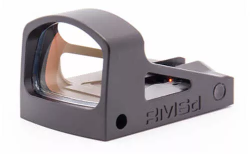 Shield Sights Reflex Mini Sight 2.0 Glass Edition Red Dot Sight FALSEn Magnified Fits Rms Footprint 4moa Dot Black Rms2-4mo
