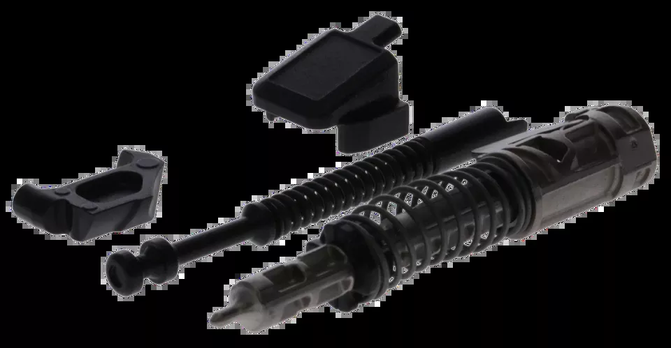Sig P320 Slide Completion Kit - Black PVD Stainless Steel by Rival Arms RA42P001A