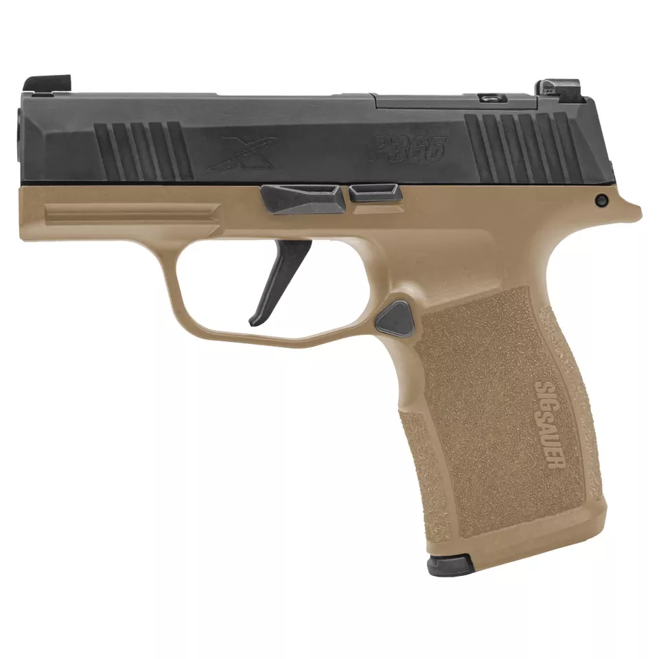 SIG P365X 9mm 3.1" 12rd Black/COY