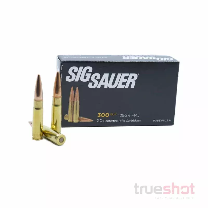 Sig Sauer – 300 Blackout – 125 Grain – FMJ