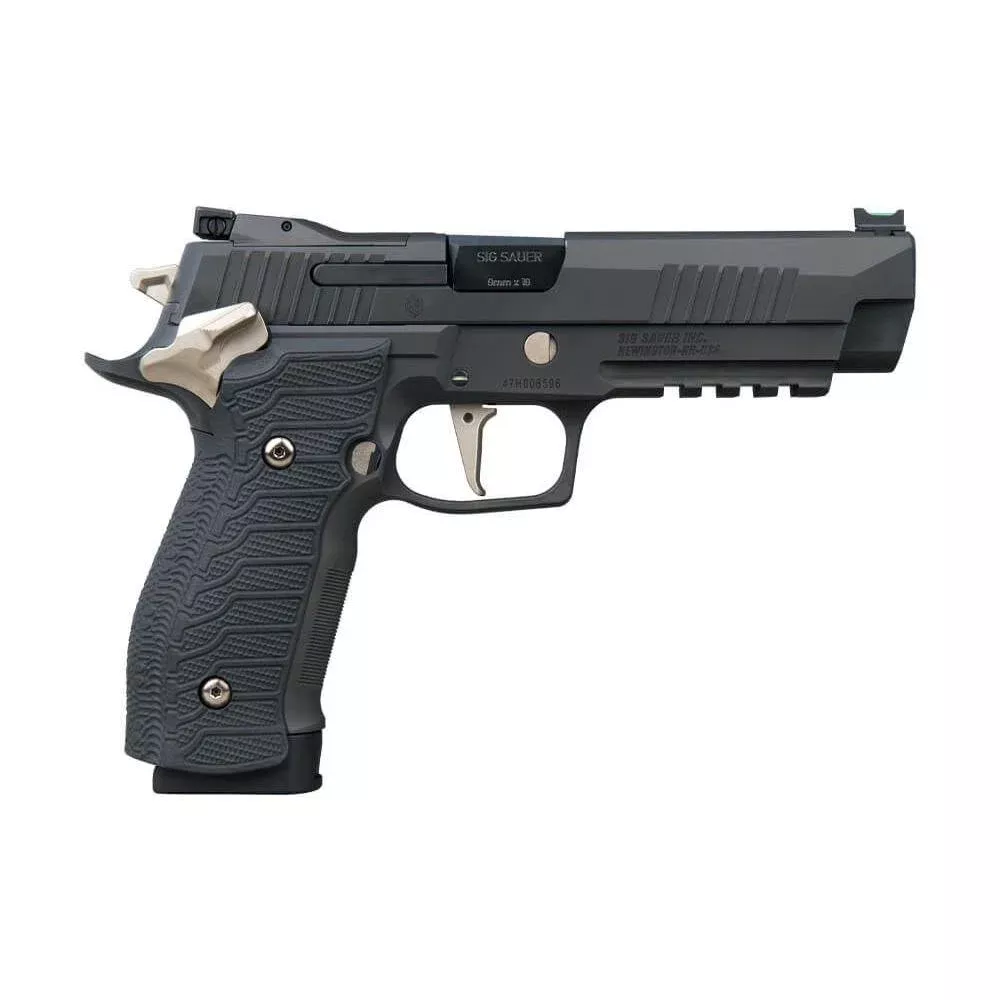 Sig Sauer P226 X-Five Nightmare Black Handgun 9mm Luger 20rd Magazines(3) 5″ Barrel G10 Grips Sig Loc Pro