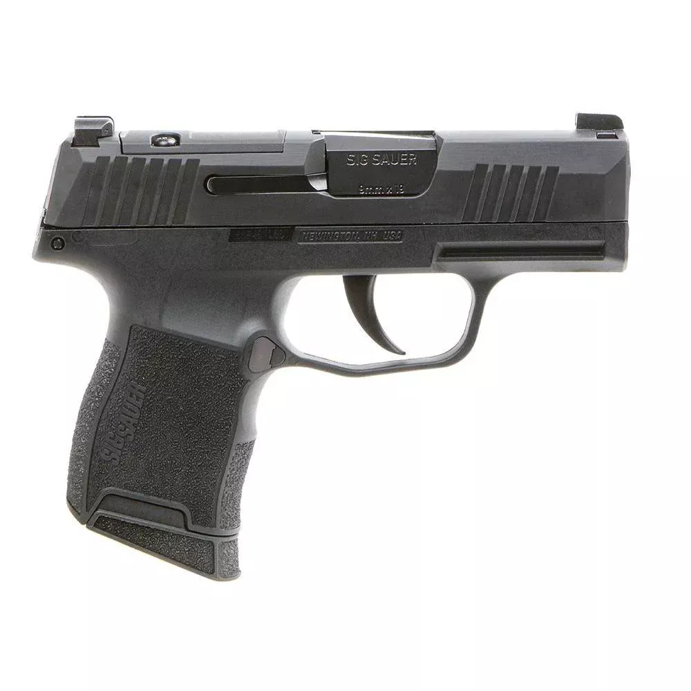 Sig Sauer P365 Optic Ready Handgun 9mm Luger 10rd Magazines(2) 3.1″ Barrel X-RAY 3 Sights