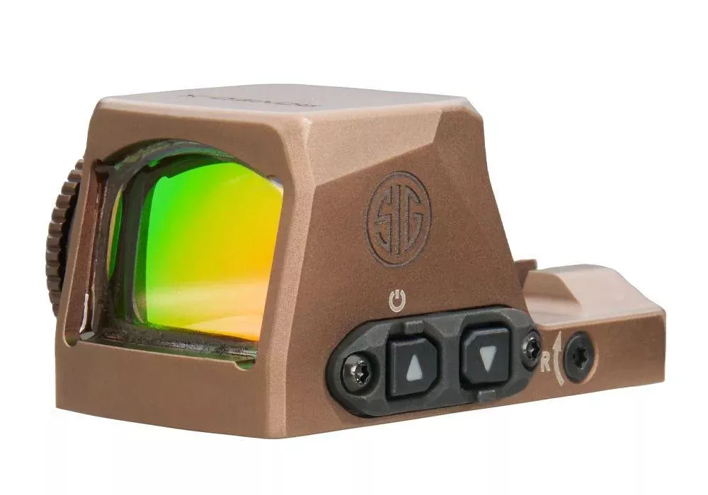 Sig Sauer Romeo-X Reflex Sight Open w Compact Footprint/ Circle Dot – Flat Dark Earth