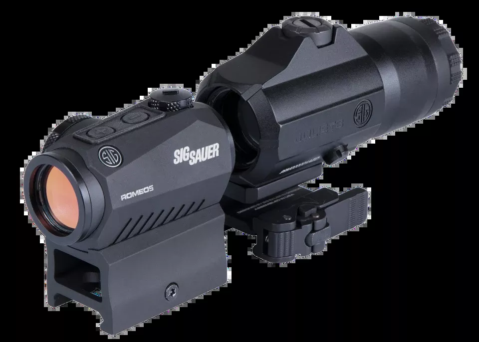 Sig Sauer Romeo5 and Juliet3 Combo Kit - 1x/3x 24mm Red Dot Sight