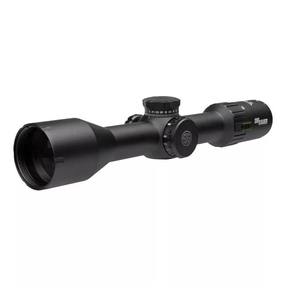 Sig Whiskey6 Rifle Scope 3-18×44 30mm SFP Multi-Lock Zero Stop MOA Milling Hunter 2.0 Non-Illum Black