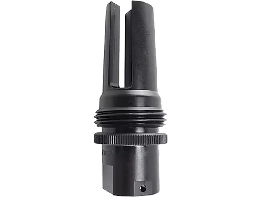 SilencerCo ASR 7.62 2.75″ Flash Hider Suppressor Mount 7.62mm AR-10, LR-308 1/2″-28 Thread Steel Matte