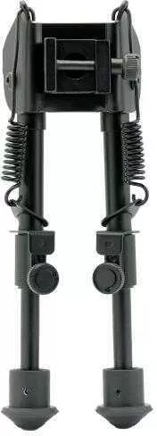 Sme Smebpspr Bipod W/spring Swivel Rail Attachment Aluminum Black AFALSEdized 6-9"