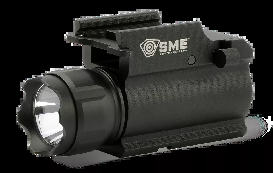 SME SMEWL 250 Lumen Rail Mounted Pistol Light - Black Cree LED