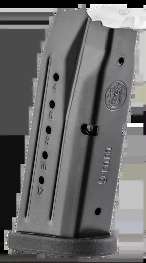 Smith & Wesson M&P9 Compact Magazine 9mm Luger 12-Round Blued