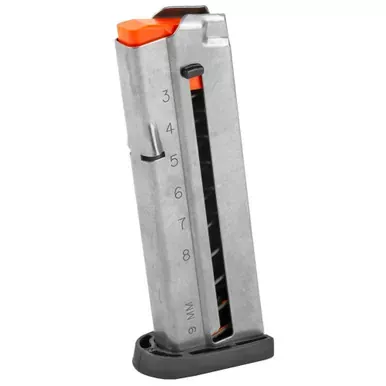 Smith & Wesson Magazine | 9MM | 8 Rounds | Fits M&P Shield 9EZ | Stainless | 3012704