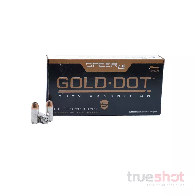 Speer – Gold Dot LE – 380 Auto – 90 Grain – GDHP