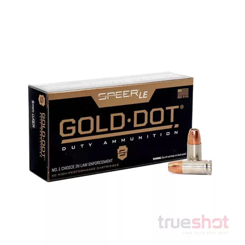 Speer – Gold Dot LE – 9mm – 115 Grain – JHP