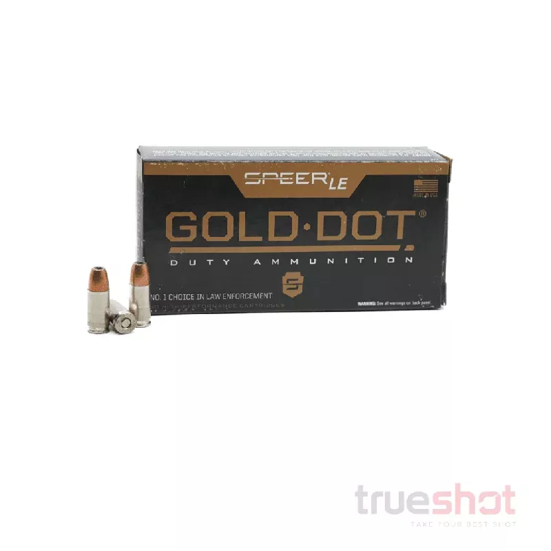 Speer LE – Gold Dot – 9mm +P – 124 Grain – JHP