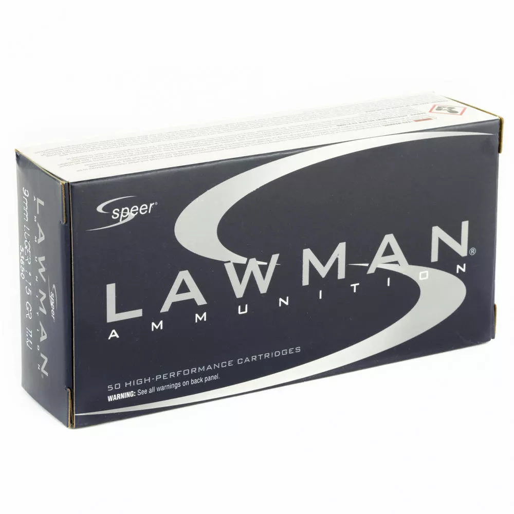 Spree Lawman 9mm 115 Grain Total Metal Jacket 50 /1000