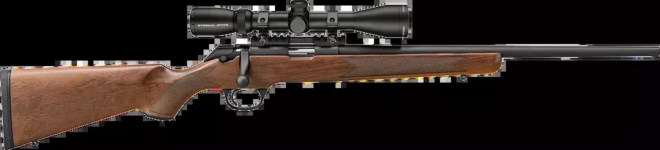 Springfield Armory Model 2020 BARC92022GSVE: 22 LR Rifle with Optic and Turkish Walnut Stock