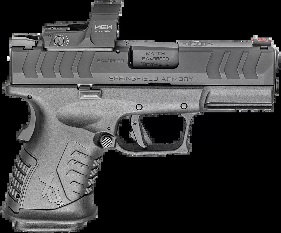 Springfield Armory XD-M Elite Compact OSP 10mm with Hex Dragonfly Red Dot