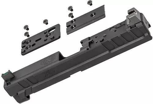 Springfield Xd Slide Assembly With Osp Plate Fits 4" 9mm AFALSEdized Finish Black Xd4901