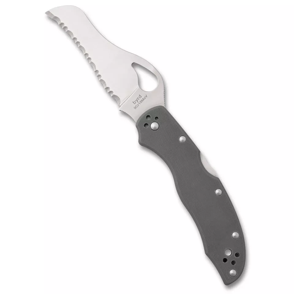 Spyderco Gooney Folding Knife 3.44" Gray SpyderEdge