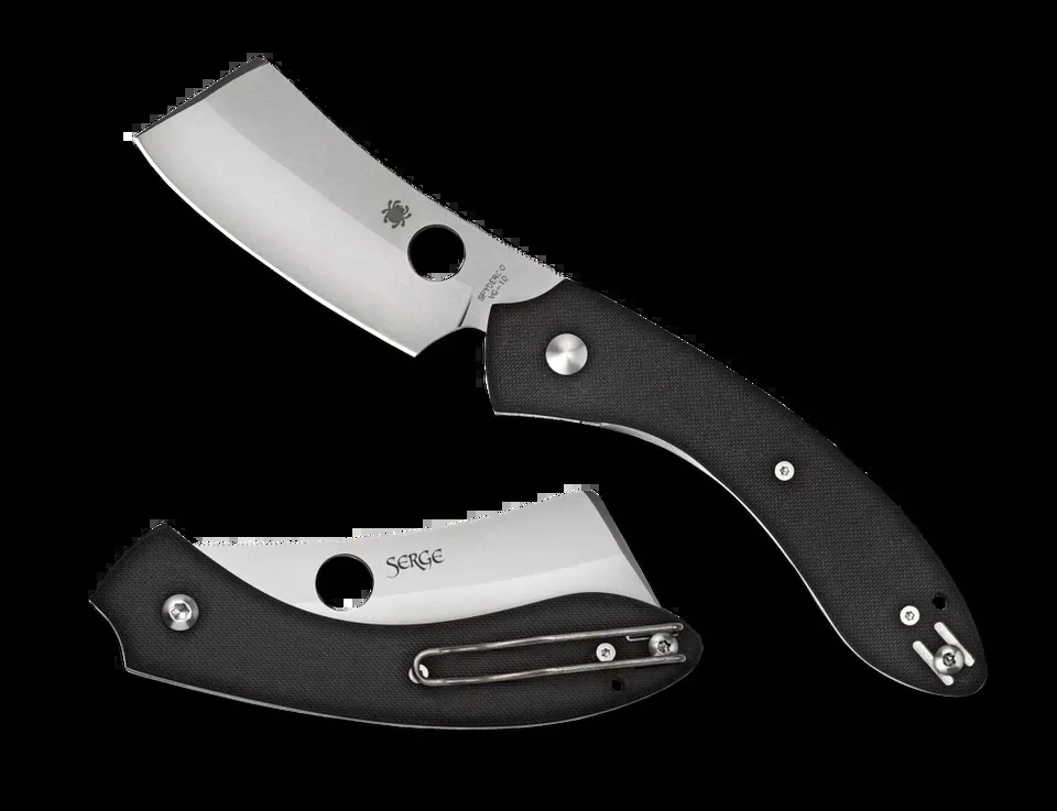 Spyderco ROC Folding Cleaver with VG-10 Blade and G10 Handle