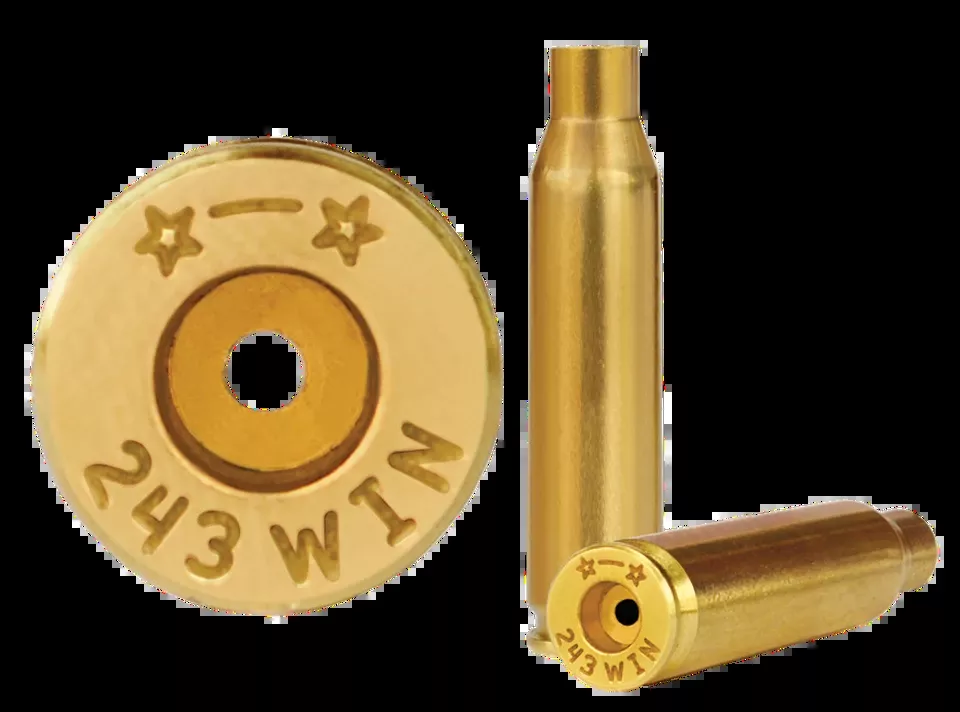 Starline Brass 243 Win Unprimed Rifle Cases - 50 Pack