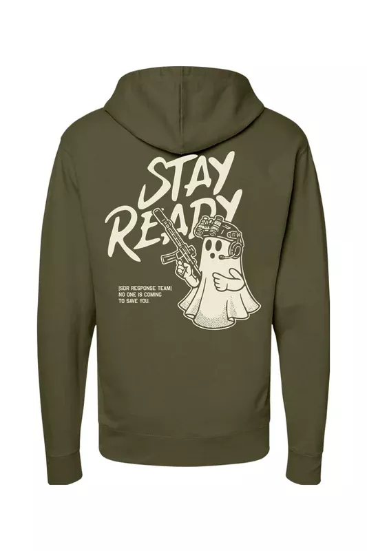 Stay Ready Midweight Hooded Sweatshirt