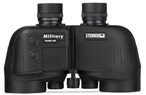 Steiner Military BiFALSEcular 10x 50mm Objective Matte Finish Black Includes Case Cleaning Cloth. Neck Strap Objective Cove