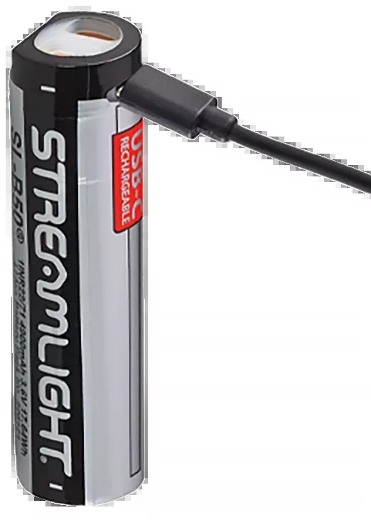 Streamlight 22112 SL-B50 Battery Pack - Silver/Black, 3.6V, 4,900 mAh, Single Pack (2)