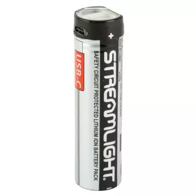 Streamlight SL-B50 | USB-C Rechargeable Battery | 1 Pack | Black and Silver | 22111