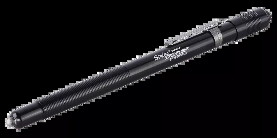 Streamlight Stylus PenLight with Red LED - Black Anodized, 2 Lumens