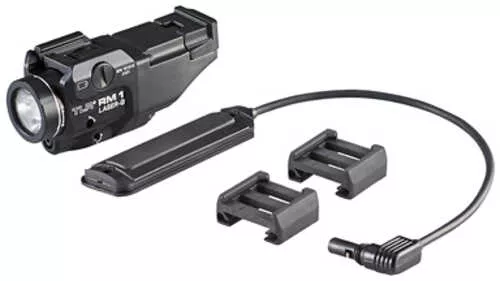 Streamlight TLR RM 1 Laser G Weaponlight White LED with Green AFALSEdized Finish Black Includes Remote Sw