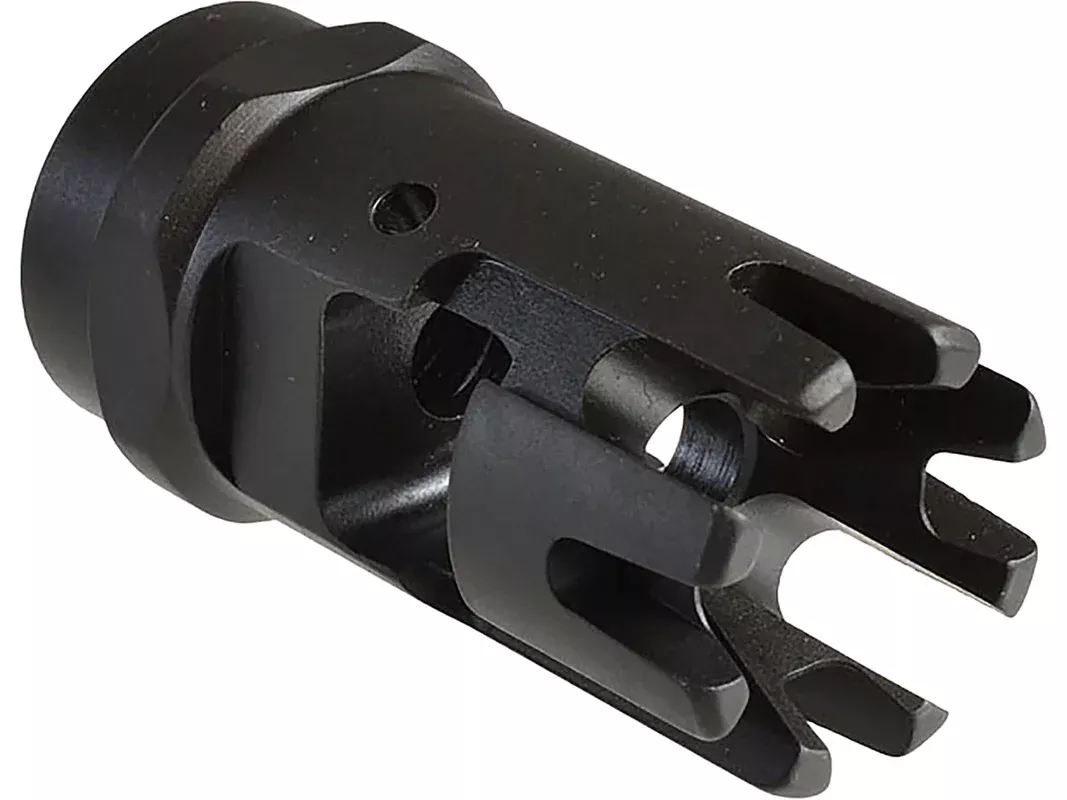 Strike Industries Check Mate Comp Muzzle Brake 5.56mm 1/2″-28 Thread Steel Black